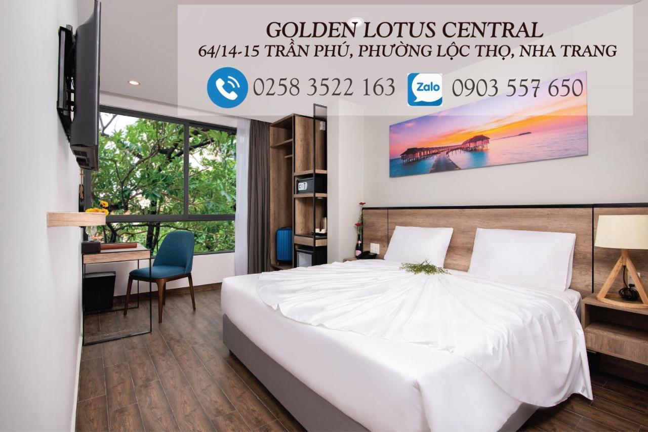 נה טראנג Golden Lotus Central Hotel מראה חיצוני תמונה